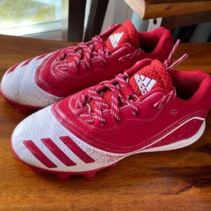 Adidas boys size 12 baseball cleats